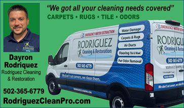 Dayron Rodriguez, Rodriguez Cleaning & Restoration Services