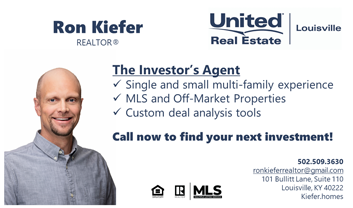 Ron Kiefer, Realtor, United Real Estate