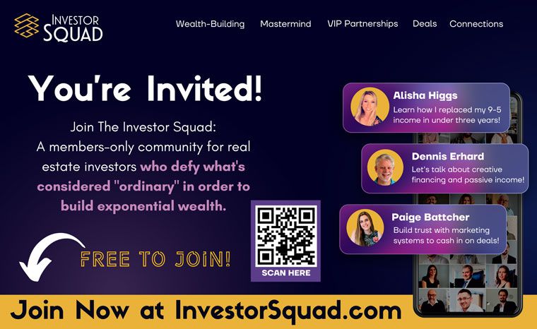 Investor Squad with Dennis Erhard, Alisha Higgs and Paige Battcher