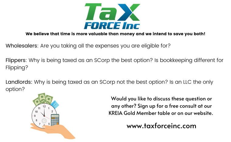 James Kovacs, Tax Force, Inc.