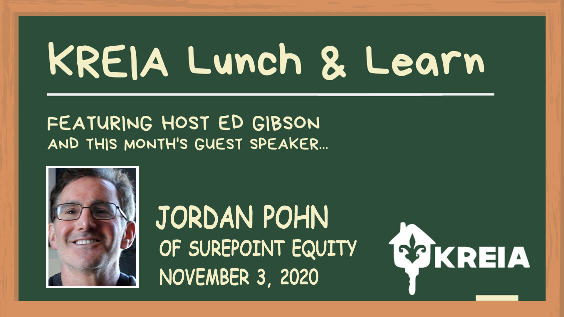 Lunch & Learn with Jordan Pohn