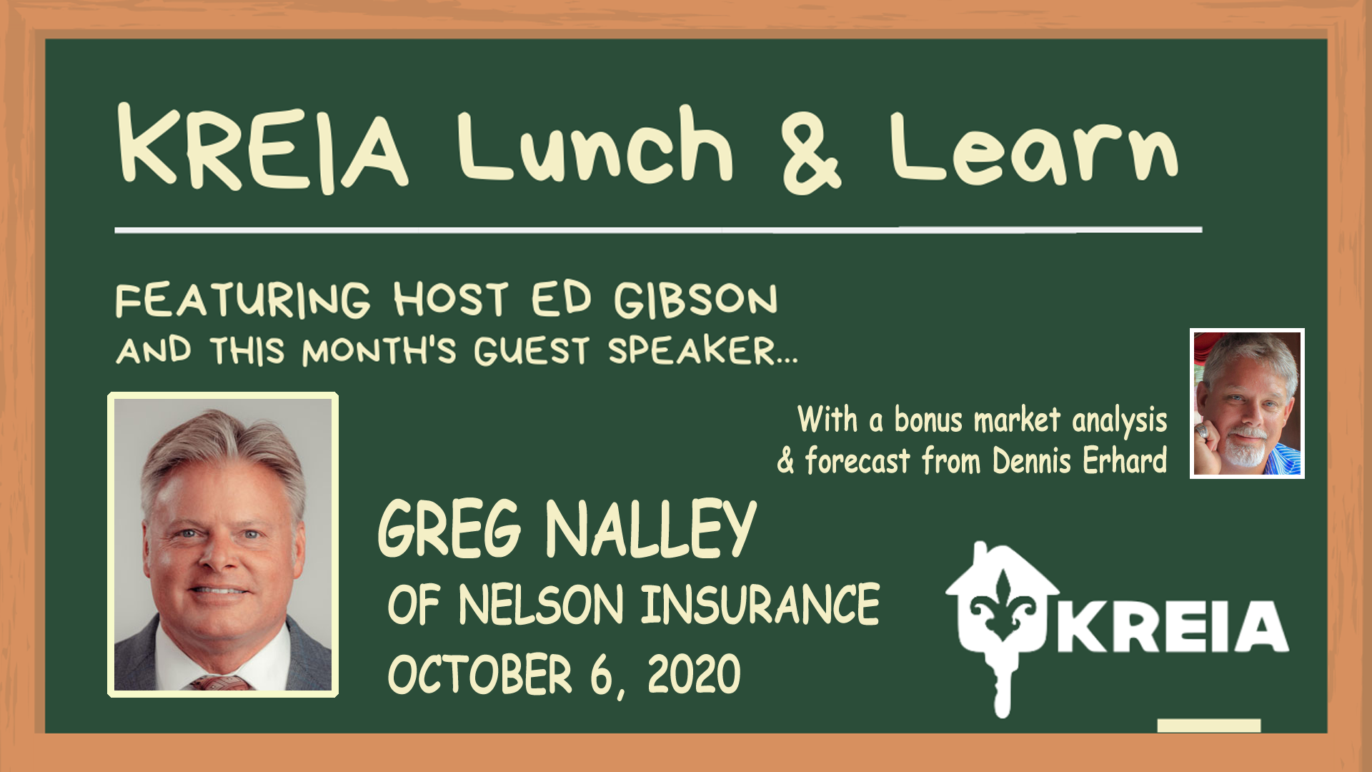 Lunch and Learn with Greg Nalley